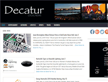 Tablet Screenshot of decaturlocalnews.com